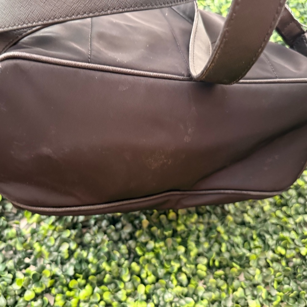 Michael Kors Black Nylon Backpack Gold Hardware Medium Size - Picture 8 of 13